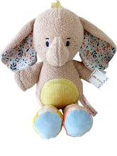 Elephant Soft Toy -  By Baby Boo Baby Boo
